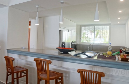 Saint-Francois Villa | Villa Liléa on the lagoon, private beach and exceptional view