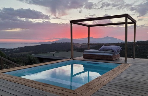 Albitreccia Villa | Villa Liliekaena'with Sea View, Wi-Fi and Air Conditioning
