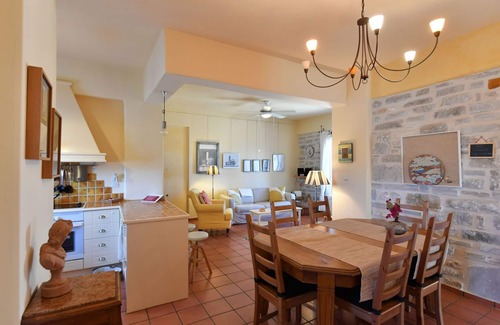 Kampos Villa | "Villa Lygeia" stunning Sea View, 3 Bedroom, Pool, BBQ