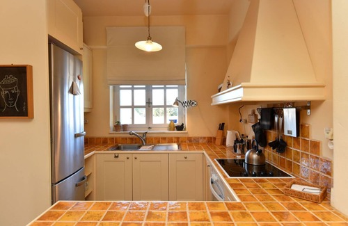 Kampos Villa | "Villa Lygeia" stunning Sea View, 3 Bedroom, Pool, BBQ