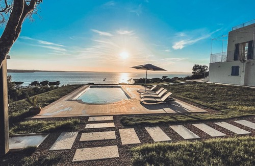 San Giovanni Suergiu Villa | Villa Maestrale - Sardinia - sea view breathtaking sunsets from private pool