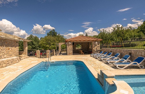 Grubine Villa | Villa Marchelina Grubine - Beautiful stone villa with 2 pools