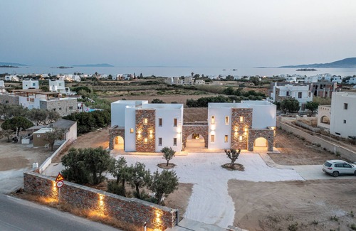 Plaka Villa | Villa Margarita private pool & sea view