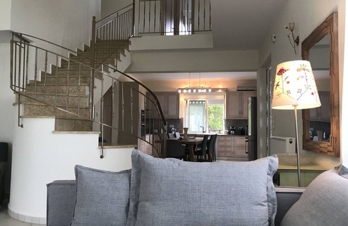 Mathes Villa | Villa MariaLuna beautiful villa pool sea view near the beach of Giorgioupolis