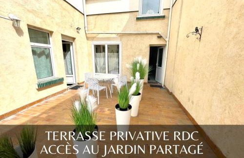 Coudekerque-Branche Apartment | Villa Marine*Entre mer et Jardin
