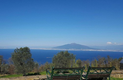 Sant'Agata sui Due Golfi Villa | Villa Max: A splendid three-story historical villa which faces the sun and the sea, with Free WI-FI.