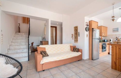 Kalathos Villa | Villa 'May Rose' with Sea View, Wi-Fi and Air Conditioning