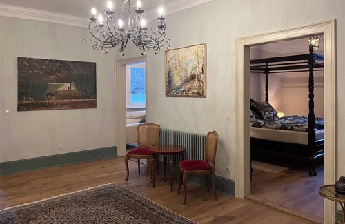 Walkenried Apartment | Villa Meier is located directly on the hiking trail, experience a journey through time and lots of nature