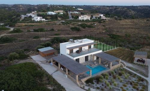 Mastichari Villa | Villa Milan 1 mit Padelplatz