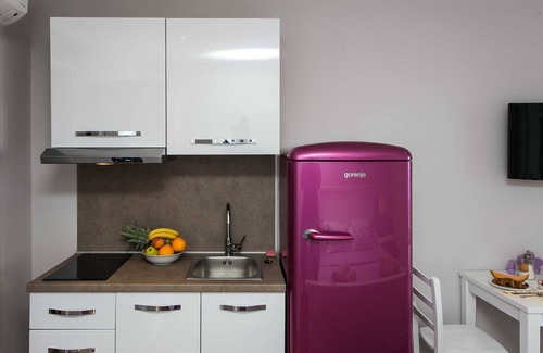 Mlini Apartment | Villa Mirjana - Standard Studio Apartment with Terrace and Sea View (Lavanda)