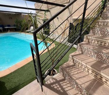 Agafay Villa | villa oasis bourass