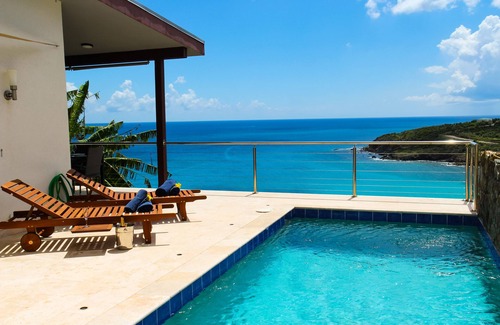 Cole Bay Villa | Villa Olisa, dream villa with a breathtaking view and private pool.