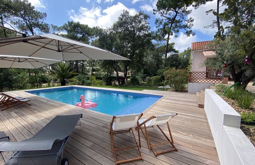 La Palmyre Villa | Villa Parfaite et Lumineuse Avec Piscine Dans un Parc Privé