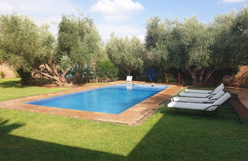 Ouled Moumen Villa | Villa Pauline - Spacious living in an olive grove