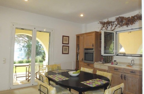 Perama Villa | Villa Pelagos undoubtedly has one of the best views in Corfu.