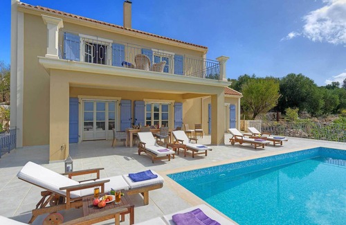 Antipata Villa | Villa Persephone - This Villa has a private pool, WI-FI & includes sea views