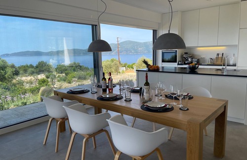 Evgiros Villa | VILLA PINEA - Newly built modern villa few minutes from the beach -