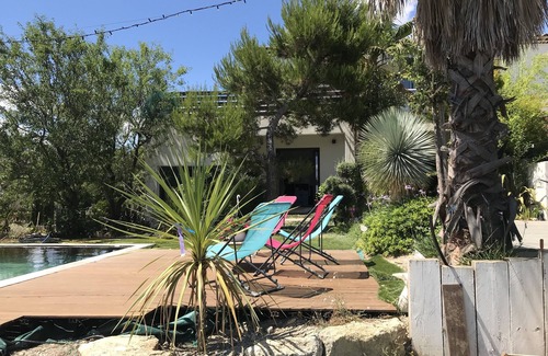 Aurons House | Villa , Piscine, vue Panoramique, Massif Forestier, Randonnée