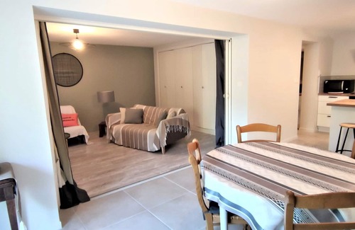Grand Sud Apartment | Villa Pont de l'Arc with SWIMMING POOL TERRACE GARDEN 1 km from downtown AIX