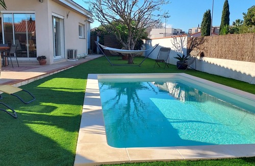 Argeles-sur-Mer Villa | Villa pour 6 personnes avec piscine, terrasse, jardin (4* par Gites de France)