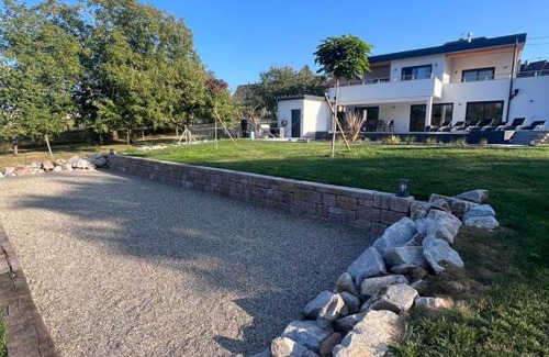 Dettwiller Villa | Villa privée 230m2/Piscine débordement/Billard-Babyfoot-Boulodrome-Flipper/Strasbourg