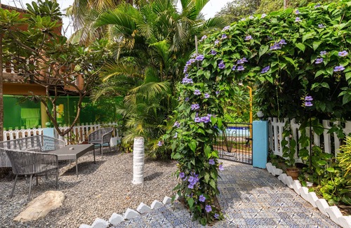 Chapora Villa | Villa Pura Vida, tranquil & quaint villa with private pool in party Central Goa
