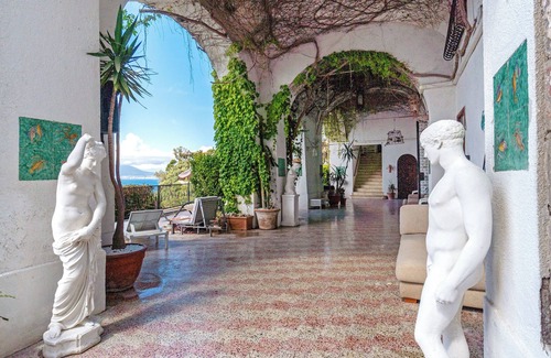 Seiano Villa | Villa 'Quietness' with Sea View, Shared Terrace and Wi-Fi