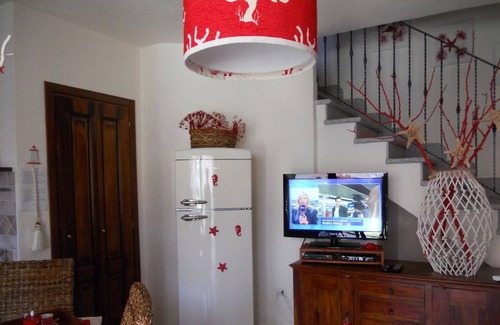 Nebida Villa | Villa Red Coral: sleeps 4, shared swimming pool, parking, IT111035C2000P7143.