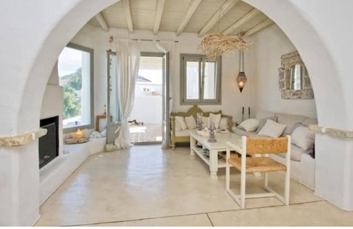 Marpissa Villa | Villa Rhea with Seaview and Spacious Terraces