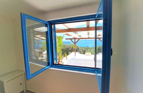 Tkon House | Villa Robinson is romantic stone house with pool and fantastic view.