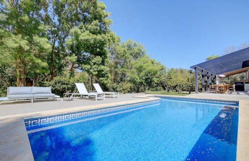 Puigpunyent Villa | Villa Roca Verde with private pool, terraces, and luscious gardens