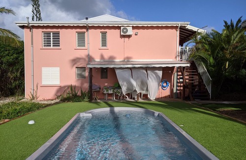 Saint-Francois House | Villa Rosa Karibella: Family Bungalow