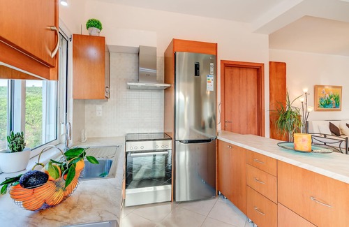 Agia Villa | Villa Rosemagnolia, pool 35sqm, in green, gardens, full sun close to everything