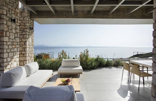 Kefalari Villa | Villa Rosemary, a clear-cut design seafront villa close to Nafplio!