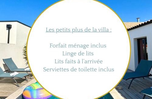 Bretignolles-sur-Mer Villa | Villa Rosemonde with swimming pool