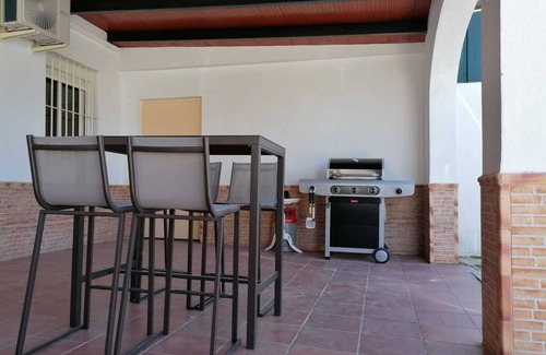 Marchena House | Villa Roxane terrace, garden