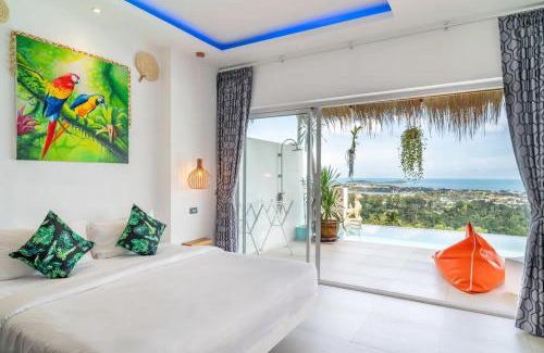 Bophut Hills Villa | Villa Samurai Panoramic Sea & Jungle Views