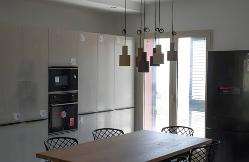 Aci San Filippo Villa | Villa 'Sant'Anna Modern' with Sea View, Wi-Fi and Air Conditioning
