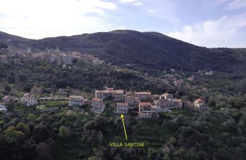Sainte-Lucie-de-Tallano Villa | VILLA SANTINE AVEC TERRASSES et VUE PANORAMIQUE meublé tourisme 4 étoiles
