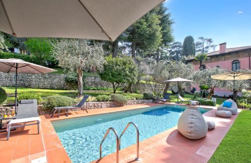 Malcesine Villa | Villa Schlosser Lake Front & Private Pool