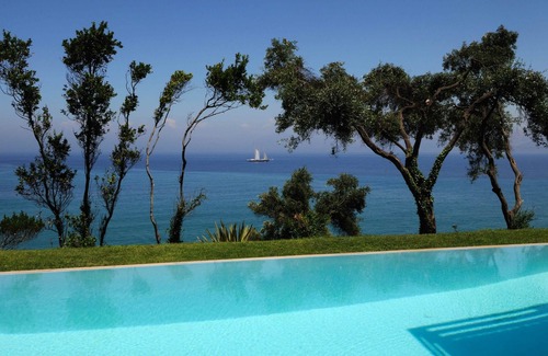 Agios Spyridon Corfu Villa | Villa Seashore: Dreamy villa by the sea side with heated pool