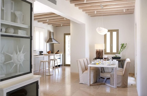 Paradise House | Villa Sepia 1 Luxury Waterfront Placed at the Best Location on Mykonos