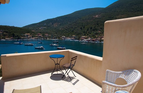 Sivota Villa | Villa Sivota, Exclusive sea front Villa with 99" Underground Cinema