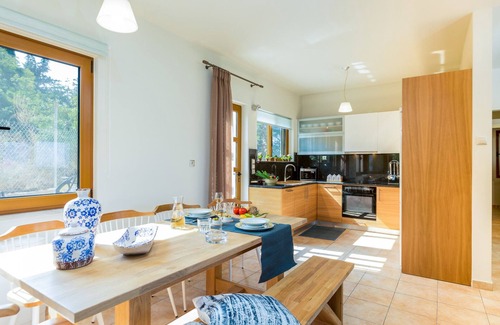 Paidochori Villa | Villa Stariδe, family, sea view, private heated pool, ping pong