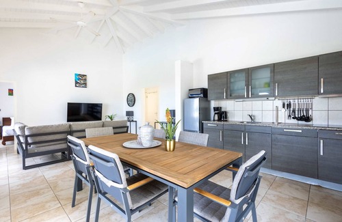 Sint Willibrordus Villa | Villa Strea Nobo - With Private Pool Ocean View