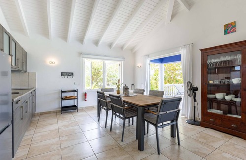 Sint Willibrordus Villa | Villa Strea Nobo - With Private Pool Ocean View