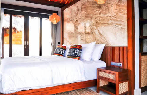 Desa Kadumbul Resort | Villa SUMBA, a lush getaway villa beachfront.