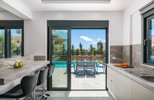 Lardos Villa | Villa Summer Dawn - Brand new stunning villa close to beach and restaurants