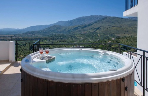 Exopoli Villa | Villa Summer TIme - Sea View - Jacuzzi - Private pool