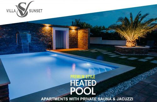 Koper House | Villa Sunset Pool & Spa apartments